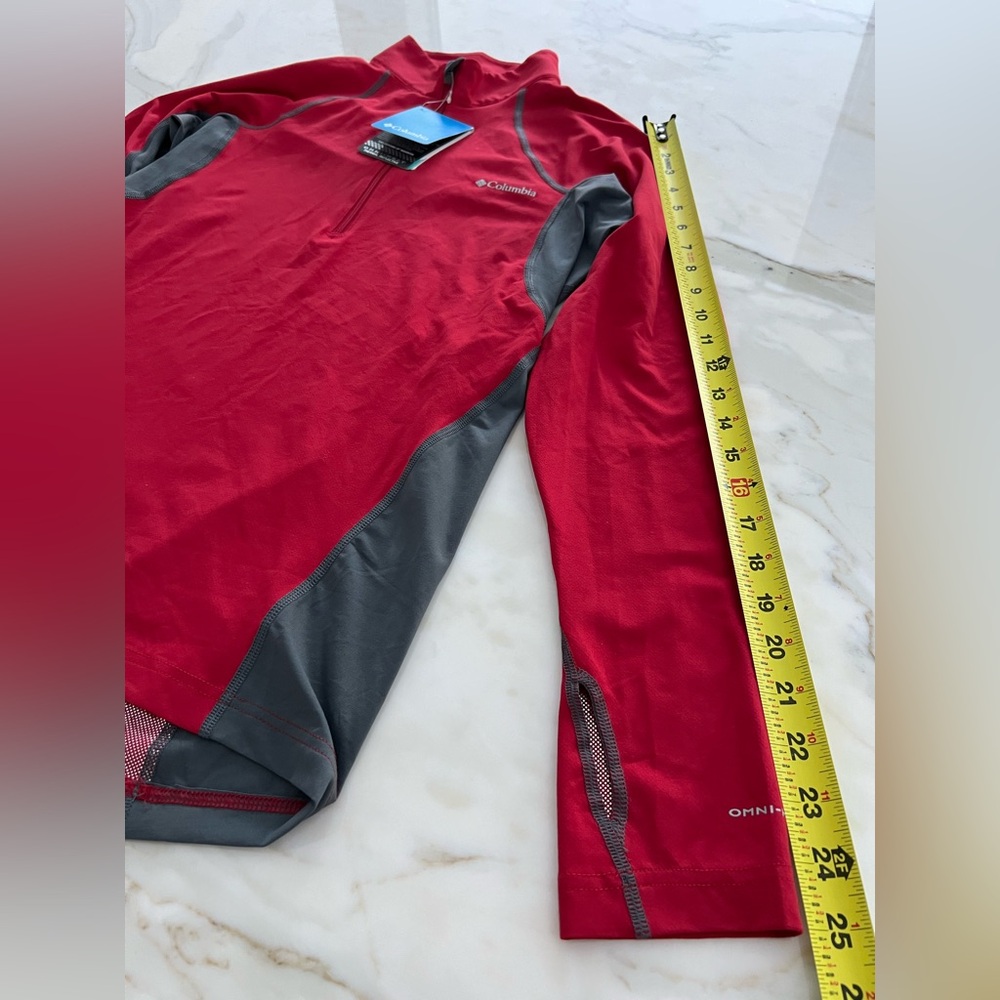 COLUMBIA OMNI-HEAT THERMAL REFLECTIVE RED LIGHT WEIGHT JACKET SIZE S/P NWTS! - Picture 12 of 16
